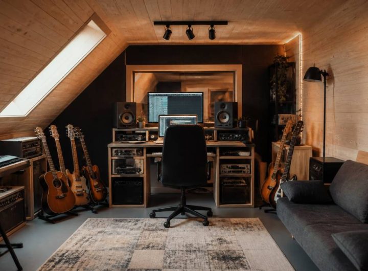 Studio de zolder: zo bouw je een inspirerende muziekruimte